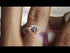 A lady's Rose Black Diamond Ring - Elena no. 14
